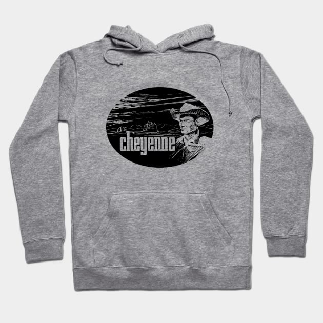 Cheyenne - Opening Credits - 50s/60s Tv Western Hoodie by wildzerouk